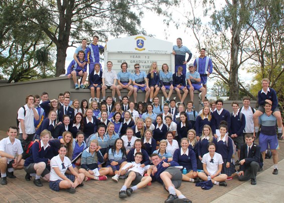 Image:So long, farewell, good luck Year 12 class of 2016